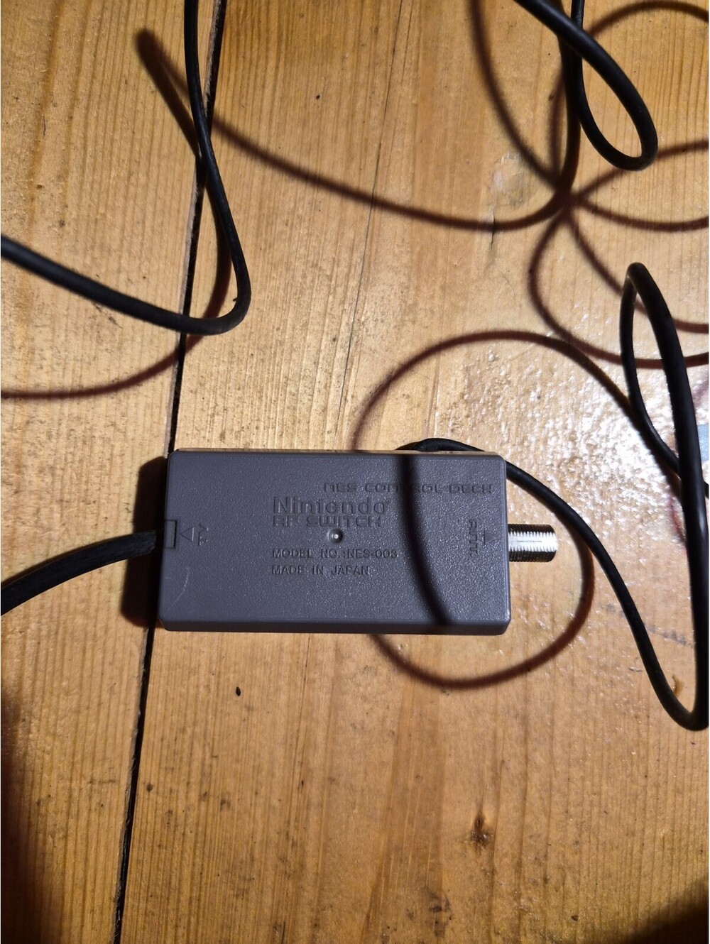 Nintendo NES-003 RF Switch Cable Super SNES ORIGINAL OEM